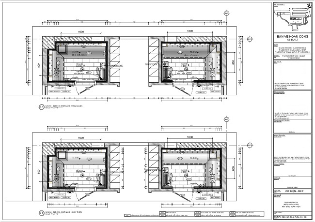 Thi Công 2 Phòng Xông Hơi Khô Đá Muối Hymalaya - Block 3 Tại Dự Án River Panorama Quận 7