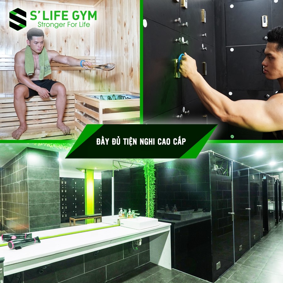 Phòng Xông Hơi Khô Cho Các Chi Nhánh Của SLIFE GYM - Trung Tâm Tập Luyện GYM & YOGA