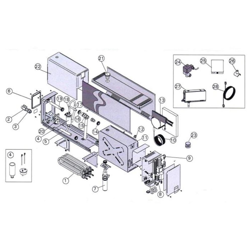 Máy Xông Hơi Ướt Harvia Helix HGP 30 (30Kw) - Phần Lan